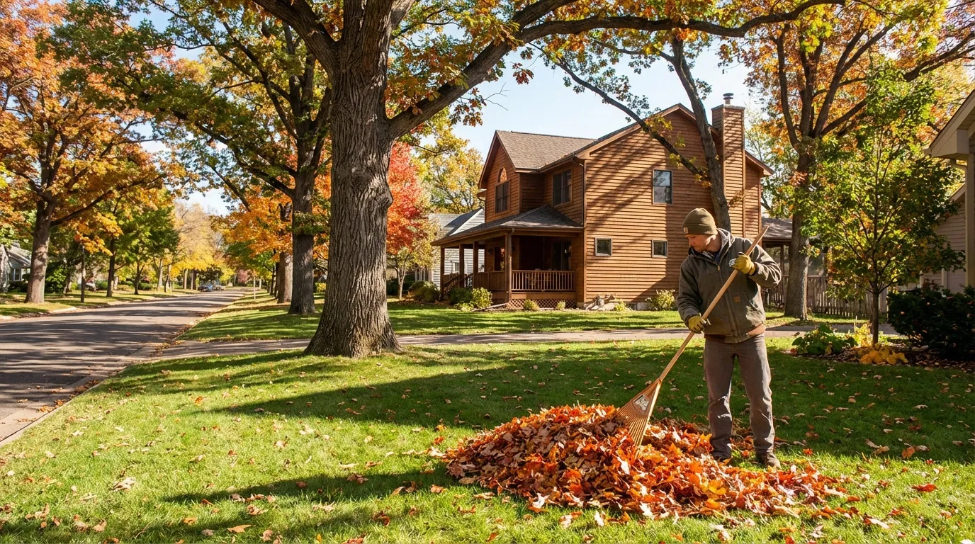 Spring and fall cleanup in Carver MN