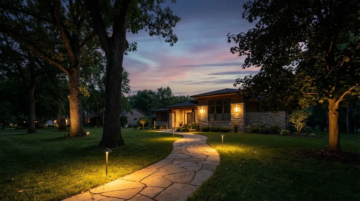 Landscaping project in Carver MN by Hartley Landscape