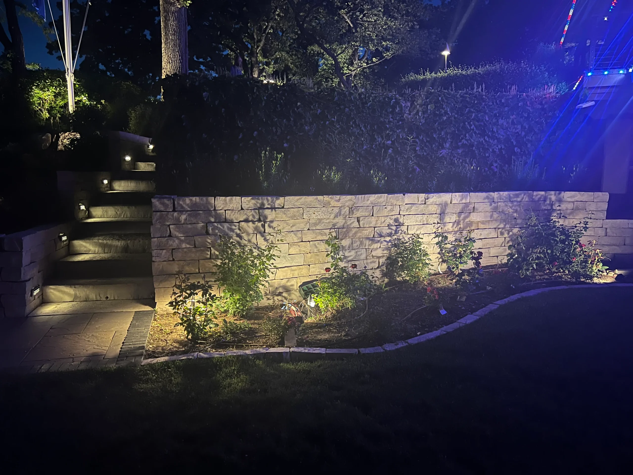 Pathway lighting illumination in Carver MN