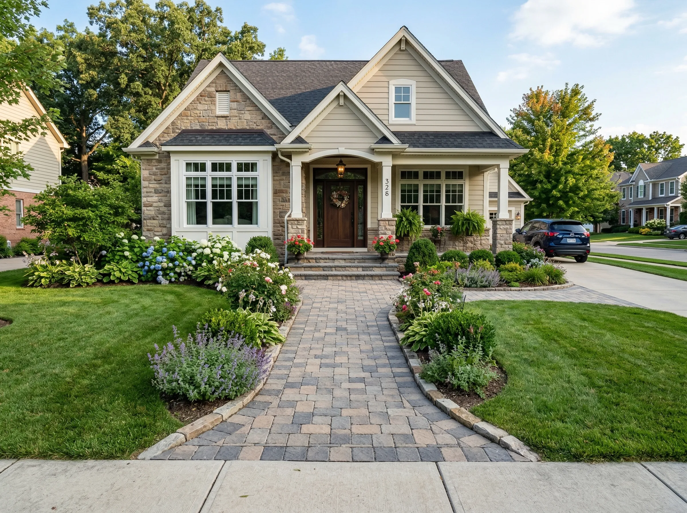 Spring yard cleanup project in Carver MN