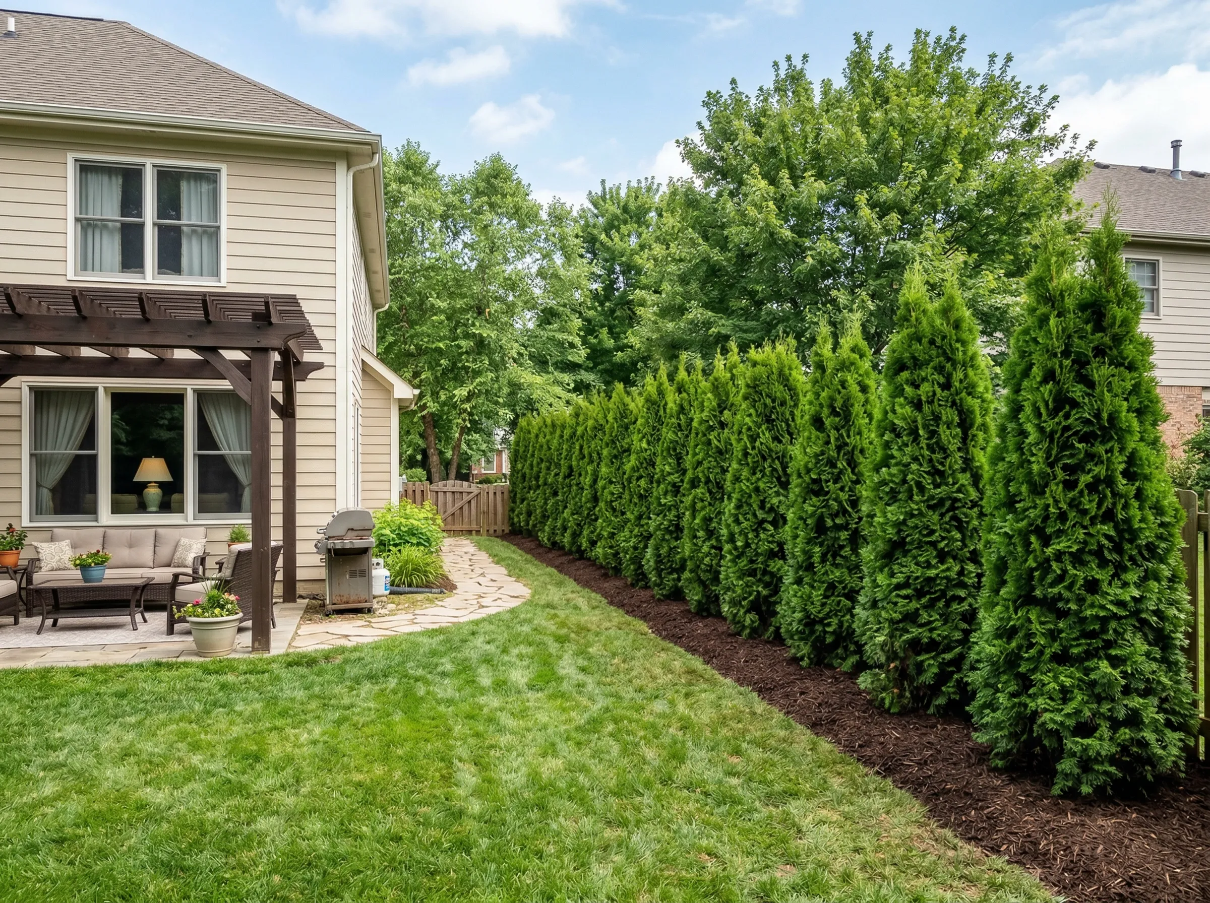 Spring and fall cleanup service in Carver, MN by Hartley Landscape
