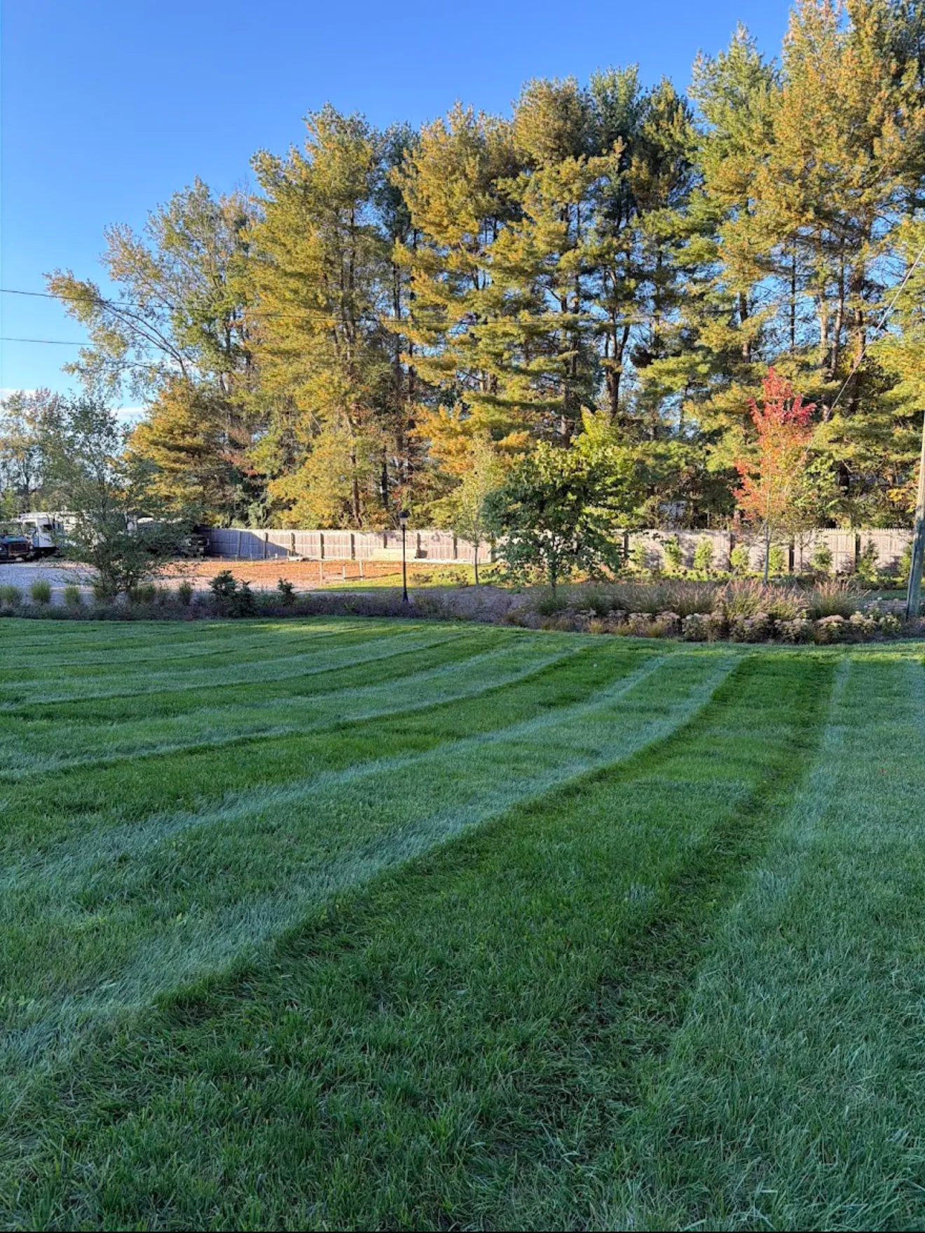 Suburban lawn mowing service in Carver, MN by Hartley Lawn & Landscape