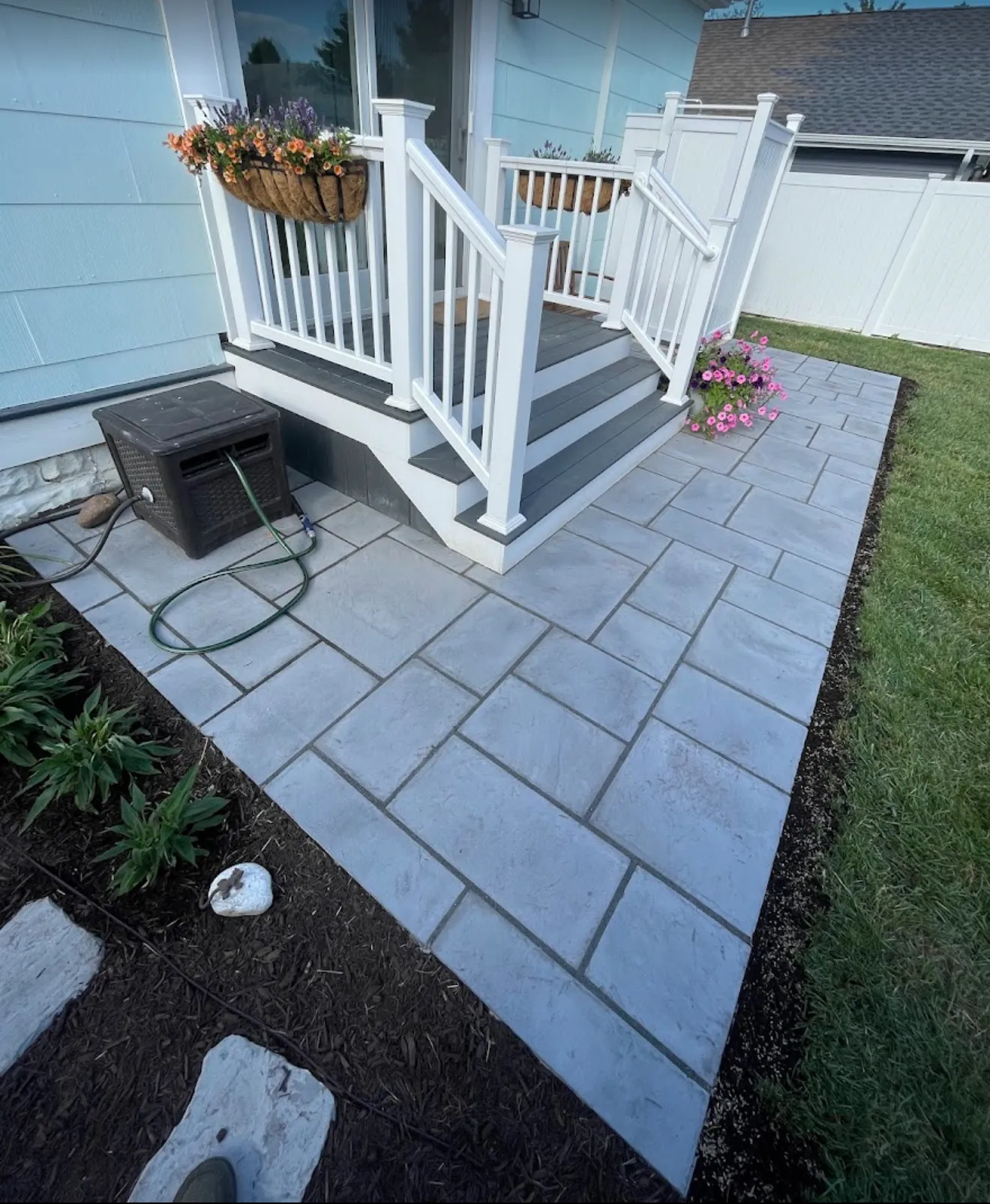 Affordable paver patio project in Carver MN Minnesota
