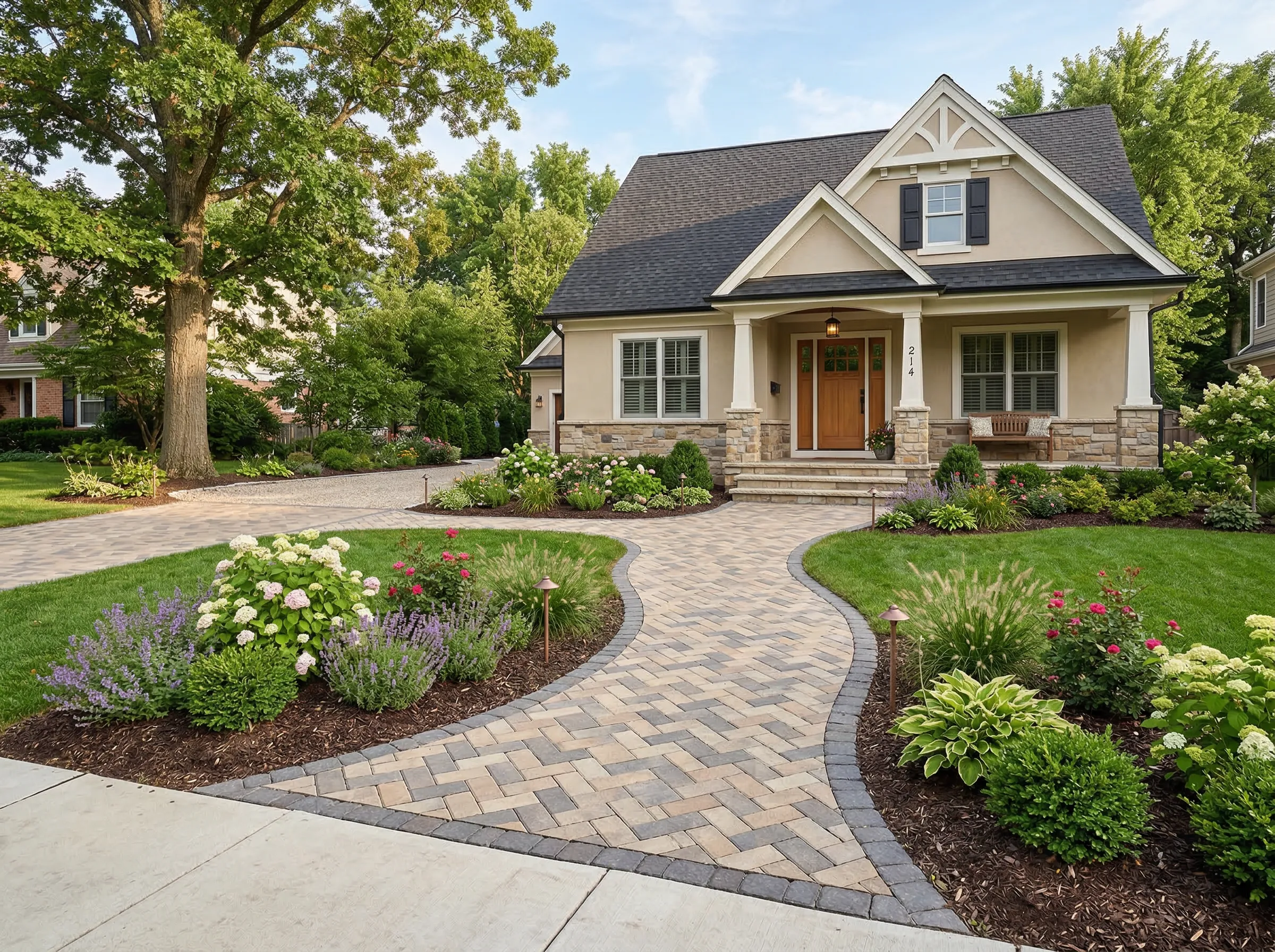 Local paver patio and walkway creation in Carver MN