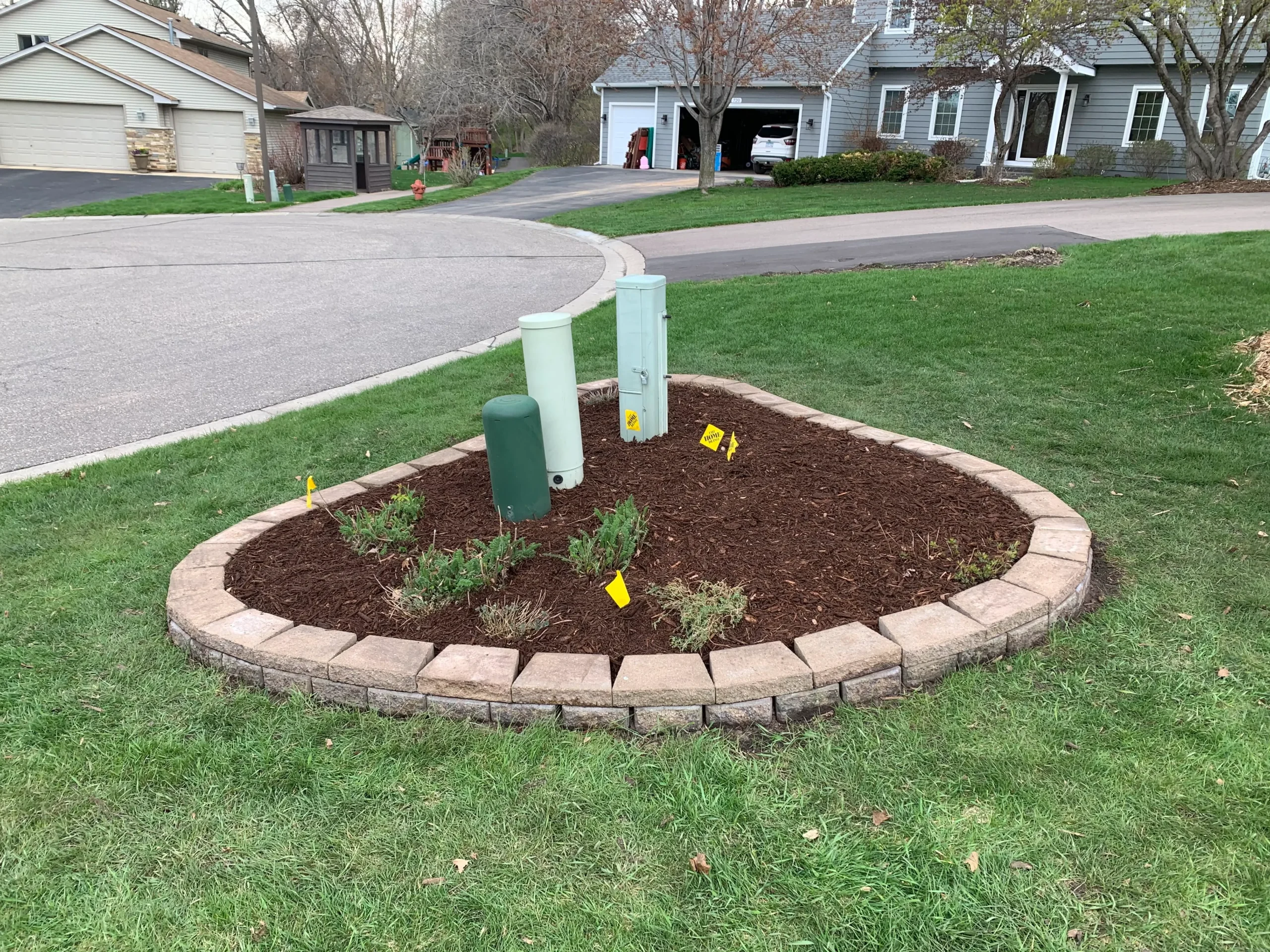 Commercial weed control project in Carver MN