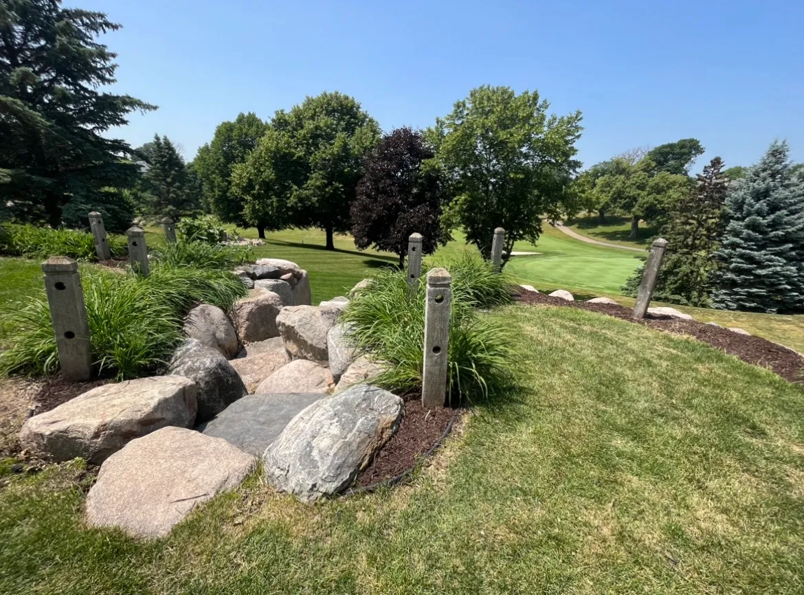 Organic weeding and weed removal service in Carver MN by Hartley Lawn & Landscape