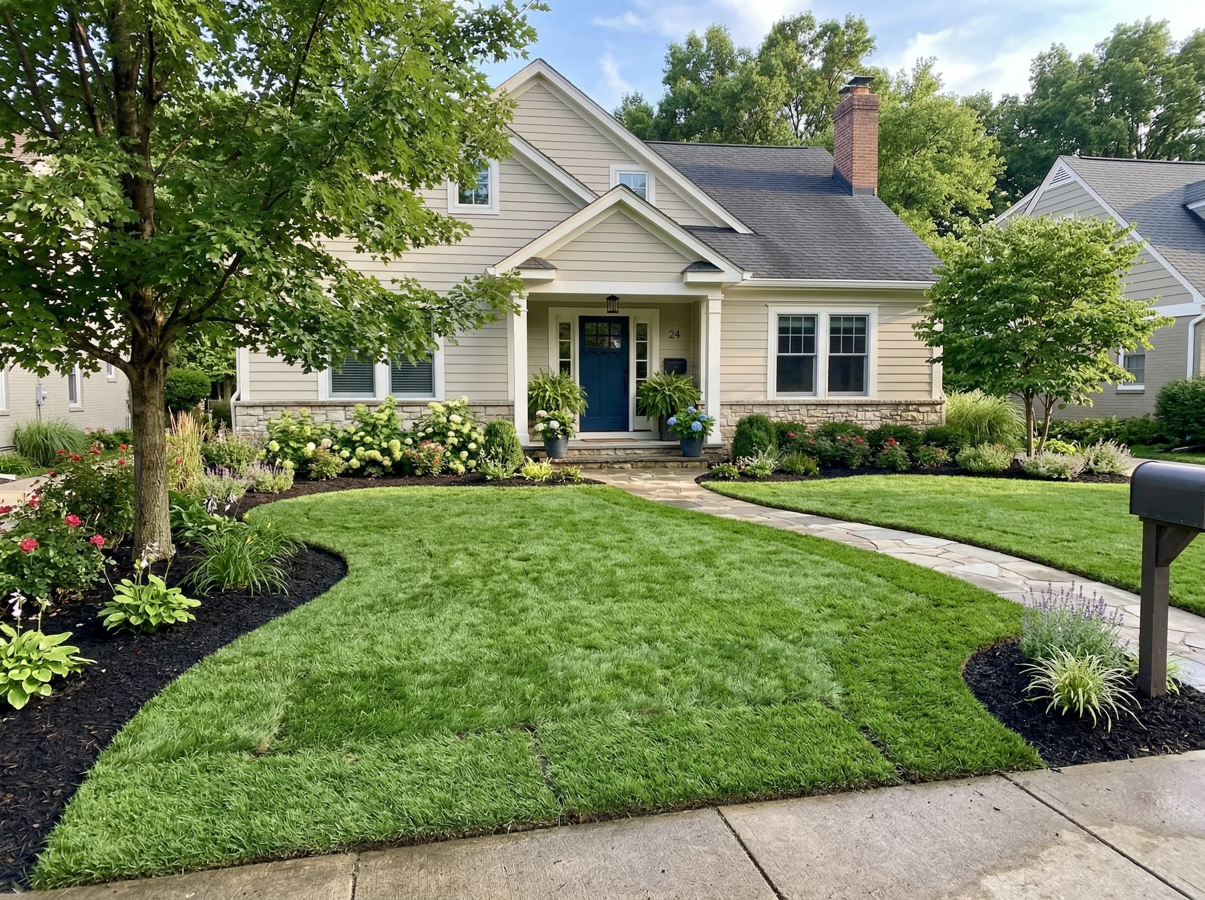 Seasonal yard cleanup and grounds maintenance in Carver County MN